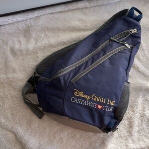 Disney cruise line castaway one shoulder backpack